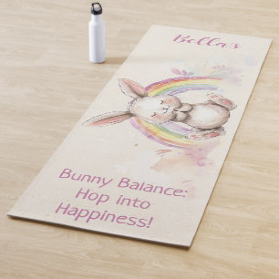 Funny Bunny Children's Yoga Mat