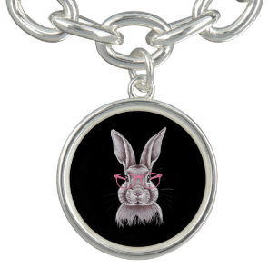 Funny Bunny Cute Family Gifts Easter  Bracelet