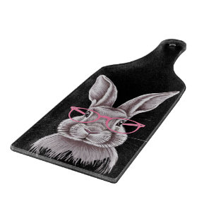 Funny Bunny Cute Family Gifts Easter  Cutting Board