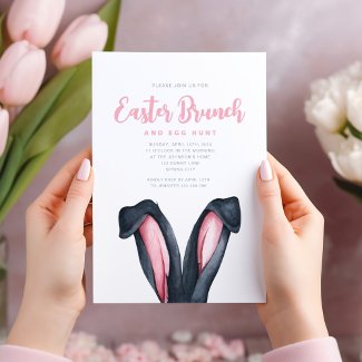 Funny Bunny Ears Easter Brunch