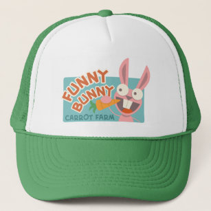 Funny Bunny Farmer's Hat
