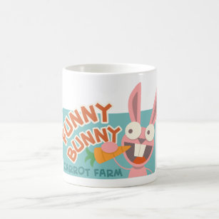 Funny Bunny Farmer's Mug