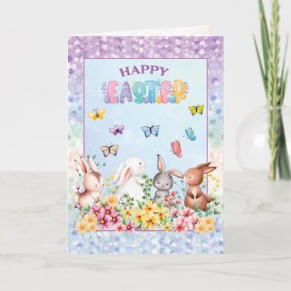 Funny Bunny Happy Easter Day 