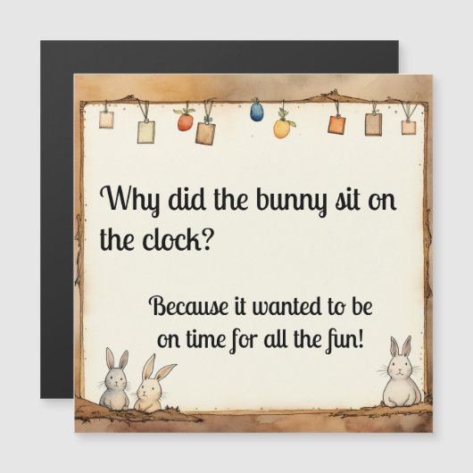 Funny Bunny Joke (Front/Back)