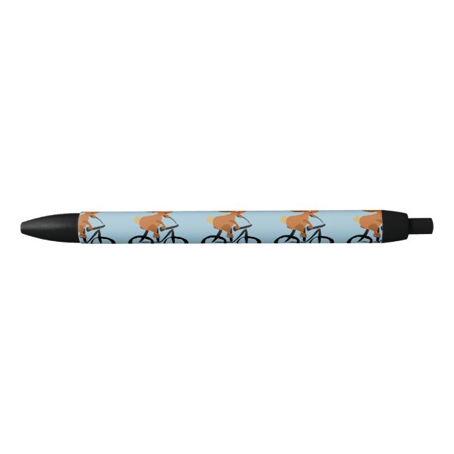 Funny Bunny Rabbit on Bicycle Pen (Front)