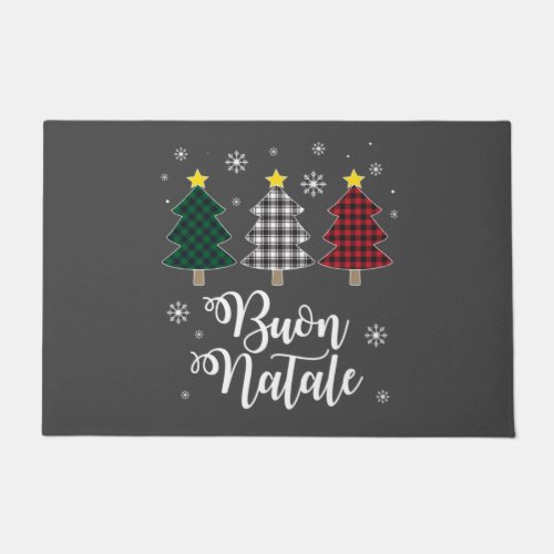 Funny Buon Natale Italy Xmas Holiday Italian Chris Doormat