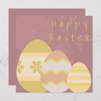 Funny Burgundy Abstract Eggs Custom Text