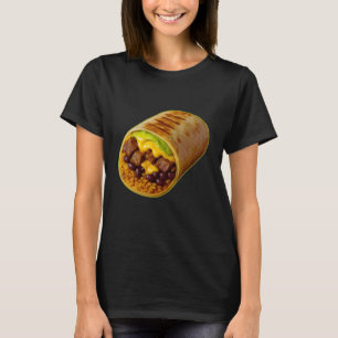 funny burrito for foodies T-Shirt