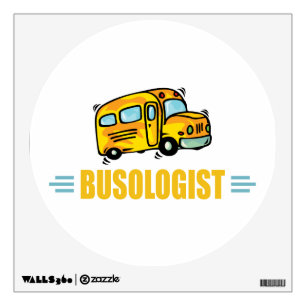 Funny Bus Wall Decal