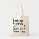 Funny Business Analyst tote bag