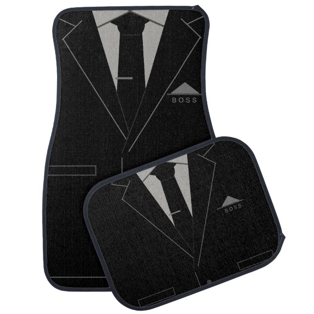 Funny Business Car Floor Mat - Customizable (Set)
