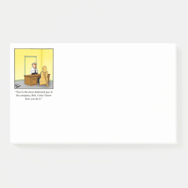 Funny Business Humor Post It Notes (Front)