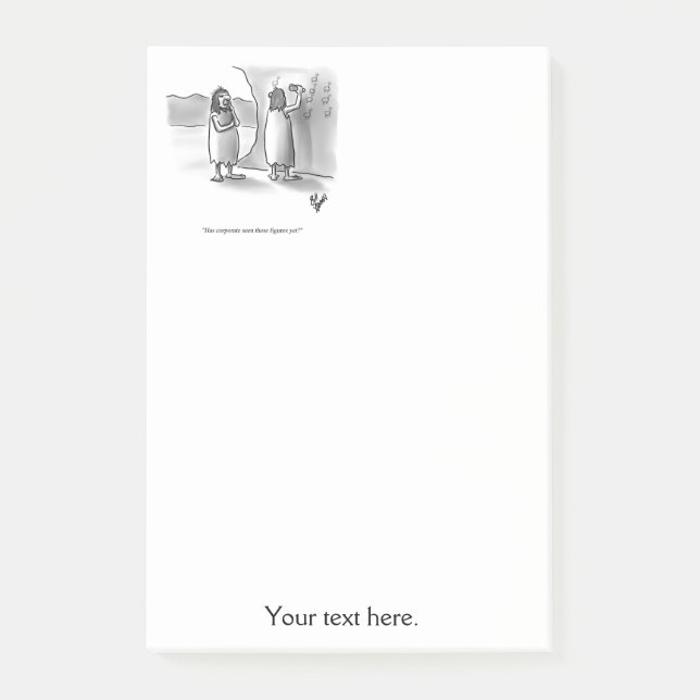 Funny Business Humor Post-it Notes (Front)