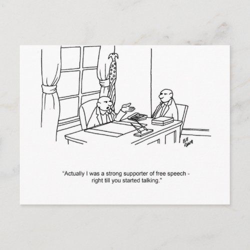 Funny Business Humor Postcard