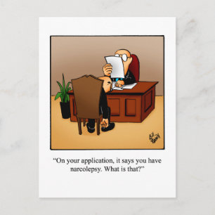 Funny Business Humor Postcard