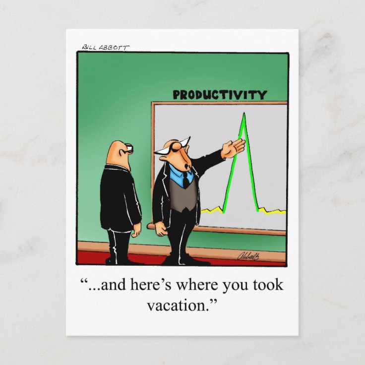 Funny Business Humor Postcard Zazzle
