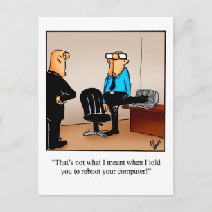 Funny Business Humor Postcards
