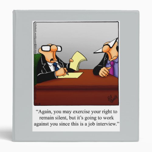 Funny Business Humor Work Binder