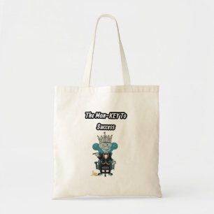 Funny Business Monkey Pun Tote Bag