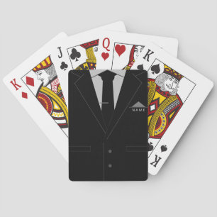 Funny Business Playing Cards Personalized Name