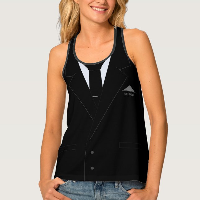 Funny Business Tank Top (Front)