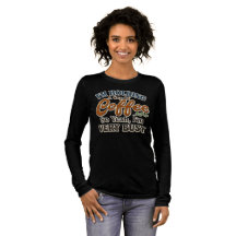 Funny Busy Coffee Long Sleeve Shirt for Women