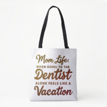 Funny Busy Mom Tote Bag