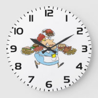 Funny Busy Waitress Overworked Server