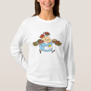 Funny Busy Waitress Overworked Server T-Shirt