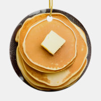 Funny Buttered Pancakes Pun Christmas