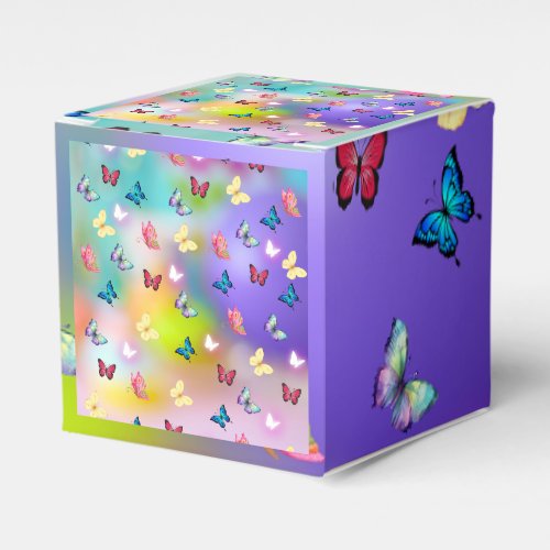 funny butterflies favor boxes