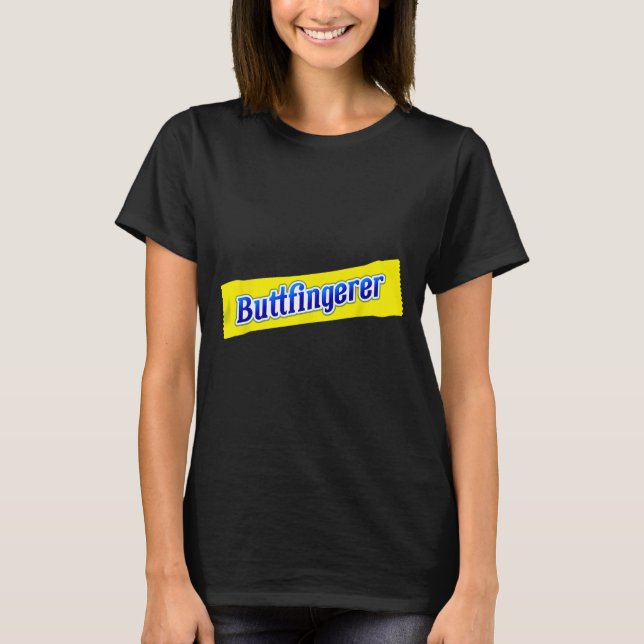 Funny Buttfingerer Inappropriate Offensive Adult D T-Shirt (Front)