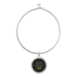 Funny Buy a Vowel — Now! Bangle Bracelet