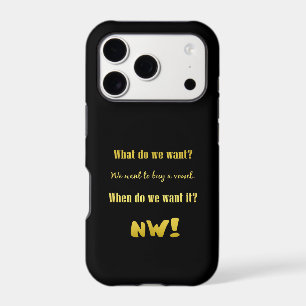 Funny Buy a Vowel — Now! iPhone 17 Pro Case