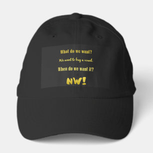 Funny Buy a Vowel — Now! Performance Cap