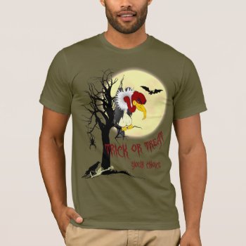 Funny Buzzard Trick Or Treat Shirt by ChiaPetRescue at Zazzle