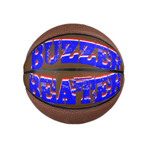 Funny Buzzer Beater USA Flag Colors Basketball