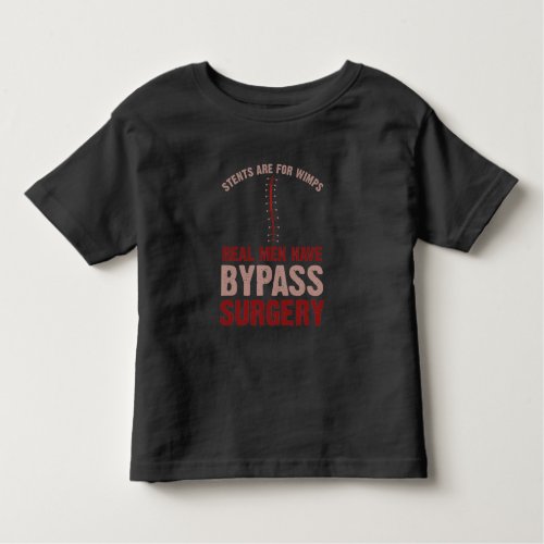 Funny Bypass Open Heart Surgery Recovery Gift Toddler T_shirt