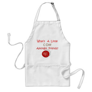 Funny C-Diff Nurse T-Shirts & Gifts Adult Apron