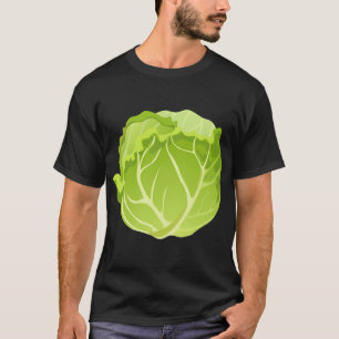 Funny Cabbage Fruit Halloween Costume Cabbage T-Shirt