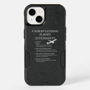 Funny Cabin Crew Humor OtterBox iPhone 14 Case