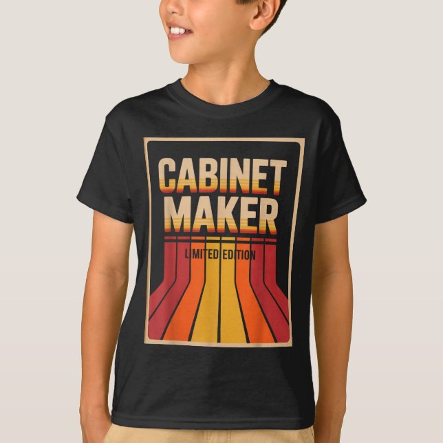 Funny Cabinet Maker Limited Edition Woodworking Hu T-Shirt (Front)