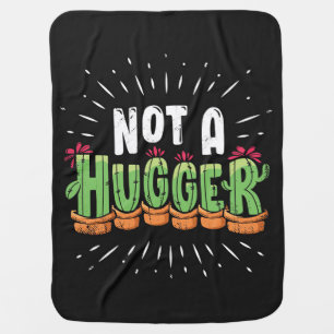 Funny Cactus Baby Blanket
