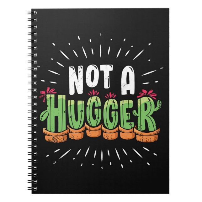 Funny Cactus Notebook (Front)