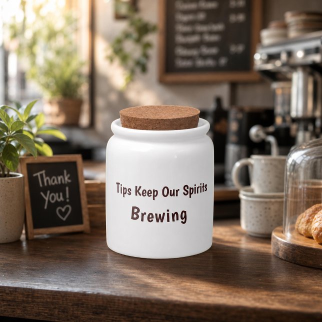 Funny Café Bar Tip Jar  (Creator Uploaded)