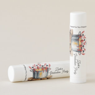 Funny Cajun Graduation Party Favor Lip Balm