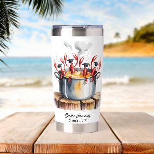 Funny Cajun Graduation Party Insulated Tumbler