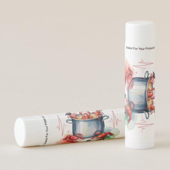 Funny Cajun Nurse Graduation Party Lip Balm (Front)