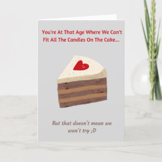 Funny Cake Card