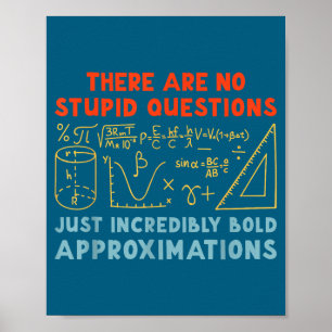 Funny Calculus Teacher Math Lover Mathematics Sarc Poster
